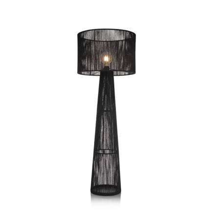 Coco Maison Tali 1*E27 H120cm Zwart